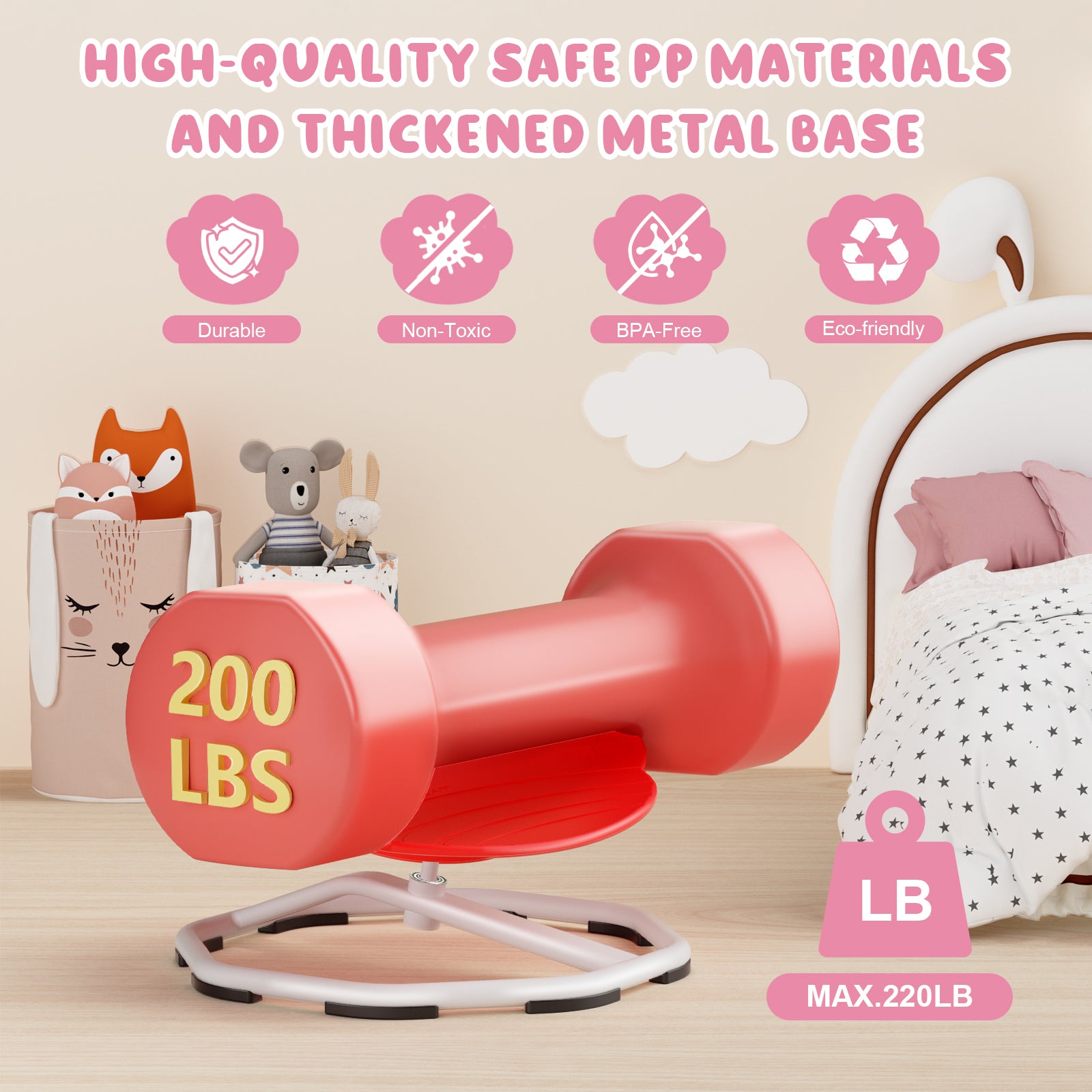 Sensory Swivel Chairs for Kids, Spinning Chair for Autistic Kids, Sit and Spin Sensory Toys, Training Body Coordination, Autism ADHD Chairs Indoor Outdoor Play Equipment